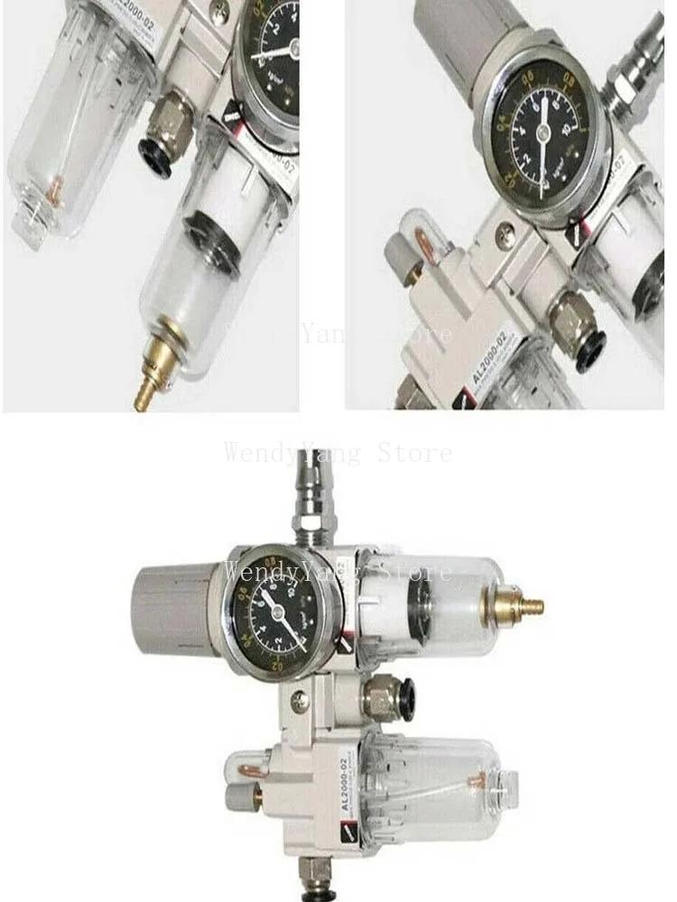 1PC Шиномонтажный станок Детали воздушного компрессора Масловодоотделитель Регулятор Редукционного Клапана Фильтр-ловушка