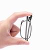 New 1 Pair Metal Compact Folding Anti-Blue Light Reading Glasses With Carrying Case