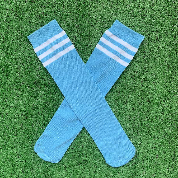 Красные гольфы до середины икры и носки для косплея на Хэллоуин для спорта, танцев и JK-стиля