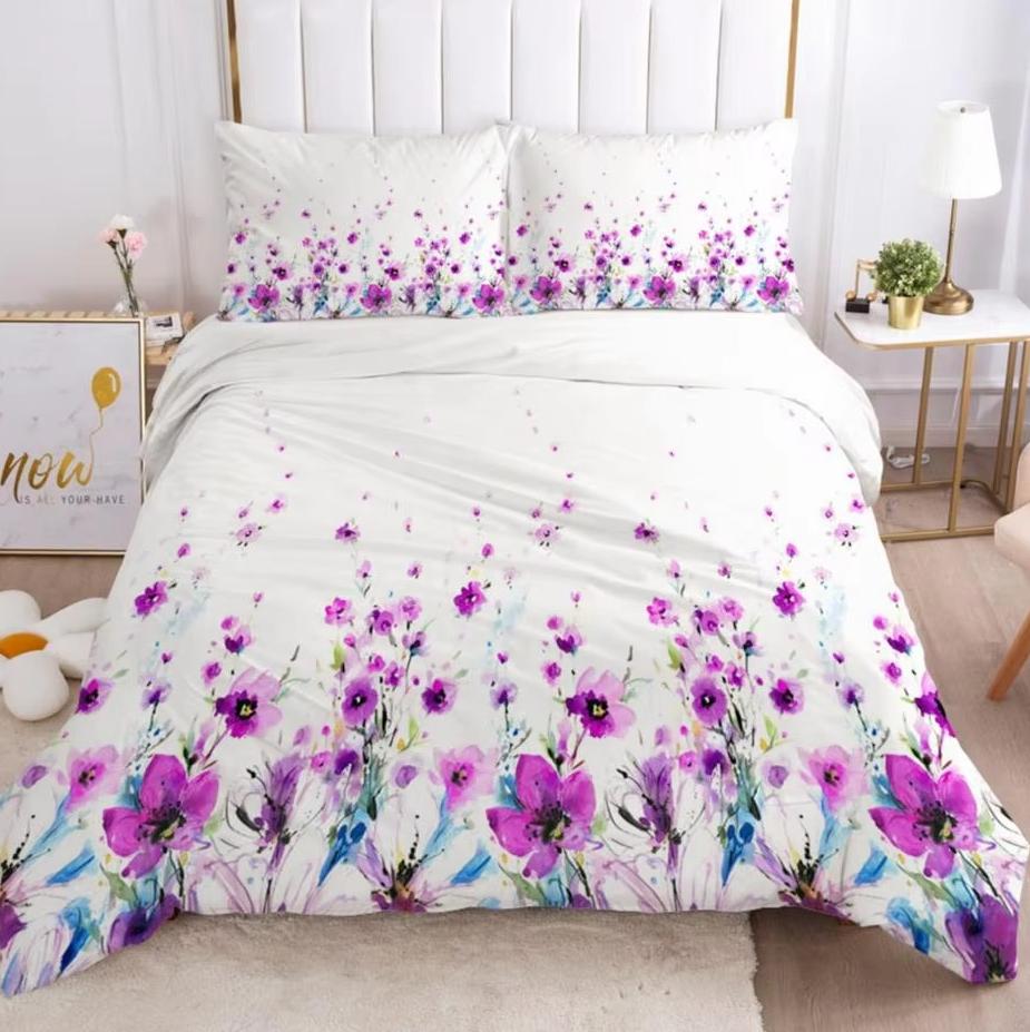 Comforter 3D Hd Quality Printed Queen King Size Home Decor Bedding Set For Women Coworker Gift 3 Piece Set With 2 S