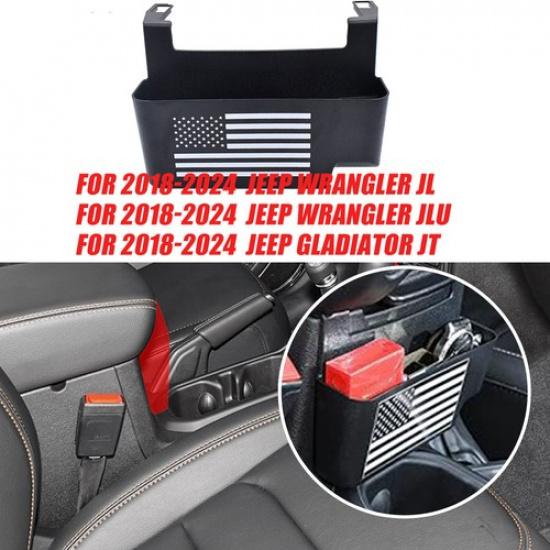 For Jeep Gladiator JT 2018-2024 Car Armrest Box External Storage Box Accessories