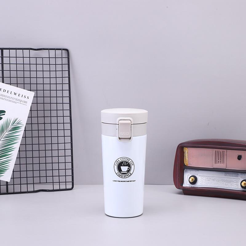 Comes with Filter Travel Coffee Mug Thermos Cup Thermal Stainless Steel Flask Vacuum Tea Cup Car Coffee Cup