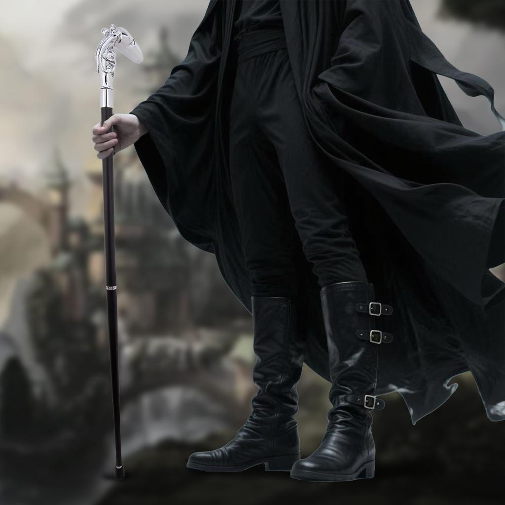 White Octopus Fish Squid Walking Cane Fashion Decorative Walking Stick Gentleman Elegant Cosplay Cane Knob Crosier 93cm