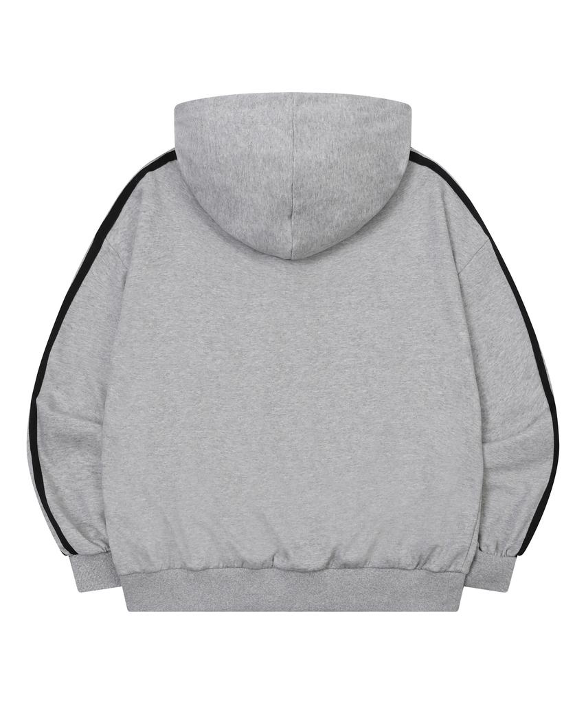 Mucent Larin Track Line Zip-Up Hoodie Unisex (2 Colors)