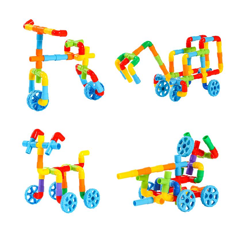 Multifunctional Children's Building Block Set: Educational Assembly Toy for Boys and Girls