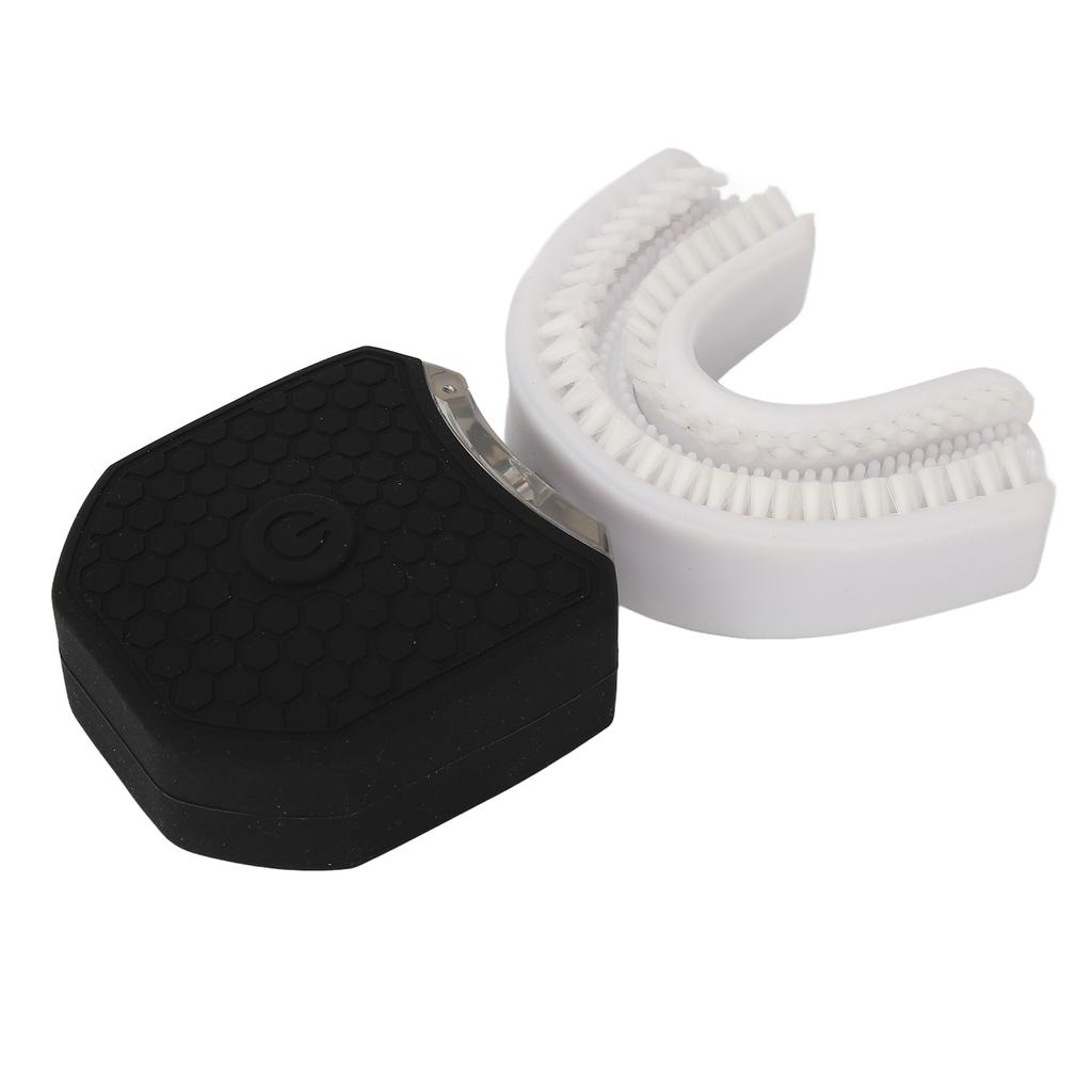 Sonic U Shaped Toothbrushes Automatic Cordless Rechargeable IPX7 Waterproof Blue LED Whitening