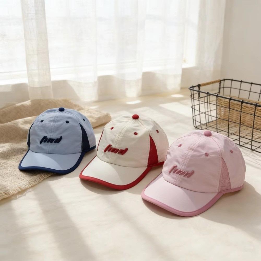 Soft Top Kids Sun Hats Thin Breathable Sun Hats Outdoor Sunshade Caps for Children Aged 2-8