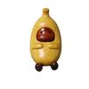 Creative Wood-carved Banana Figurine - Natural Wood Texture, Lighting Up The Fun Corners Of Life