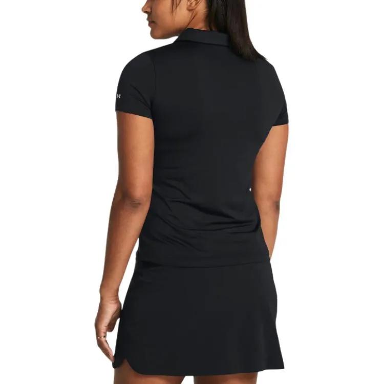 Under Armour Polo Shirt Women's Black (Unisex) Polo Shirts 1383612 001