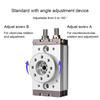Pneumatic Rotary Cylinder MSQB10A MSQB20A MSQB30A MSQB50A MSQB20R MSQB30R MSQB Adjustable Cylinder Rotary 0-190° Degrees