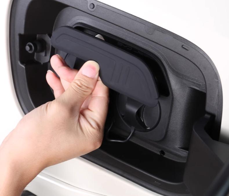 2 шт. заглушка для автомобильного зарядного порта, пылезащитная крышка для BYD Dolphin mini 2025 2024, резиновое уплотнительное кольцо для зарядного порта, наклейка, аксессуары