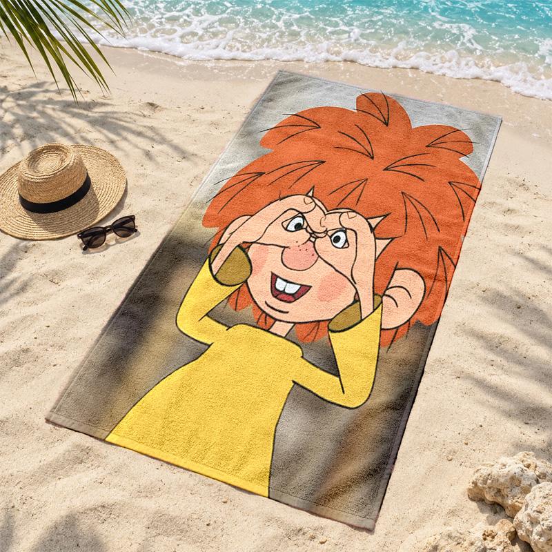 Pumuckl Beach Towel Quick Dry Sand Free Lightweight Beach Towels for Travel Swimming Camping