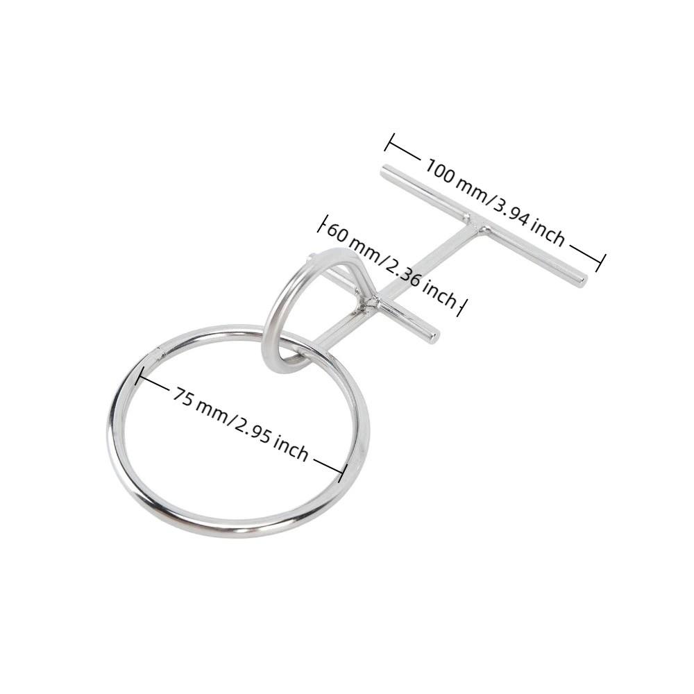 Stainless Steel 304 Dock Cleat O Ring Stainless Steel Cleat Dock Ring Cleat Marine Use