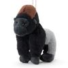 COLORATA Gorilla Plush Mascot (Realistic Wild AnimalWith Chain) Cute Animal Keychain Doll Gift (Twice Tested)  Christmas Present