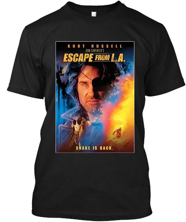 Ограниченный Новый Популярный Escape From LA Американский Боевик Графический Логотип Футболка