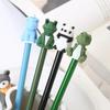 1 Piece Stationery Cute Kawaii Creative 3D Animals School Office Supplies Sweet Pretty Lovely Gel Pen