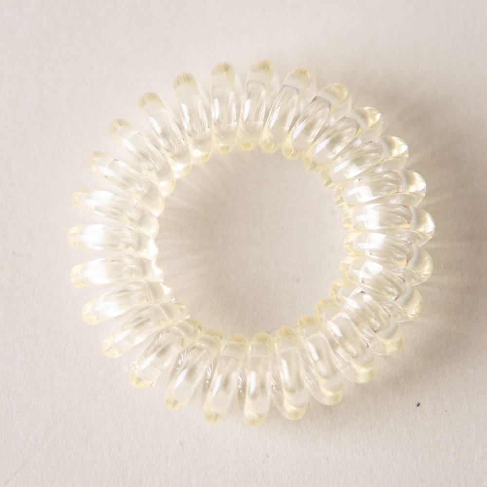 Korean Style Elastic Hair Bands: 40 Transparent Colors, Soft & Seamless Hair Accessories