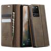 For Samsung Galaxy S20 Ultra Case CASEME 033 Series RFID Blocking Wallet Stand Calf Texture Leather Phone Cover