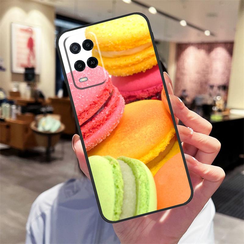 Pizza Sushi Food Donuts Case For Oppo A94 A74 A54 A18 A38 A58 A78 A98 A40 A60 A80 A16 A76 A96 A15 A17 A77 A57S Cover