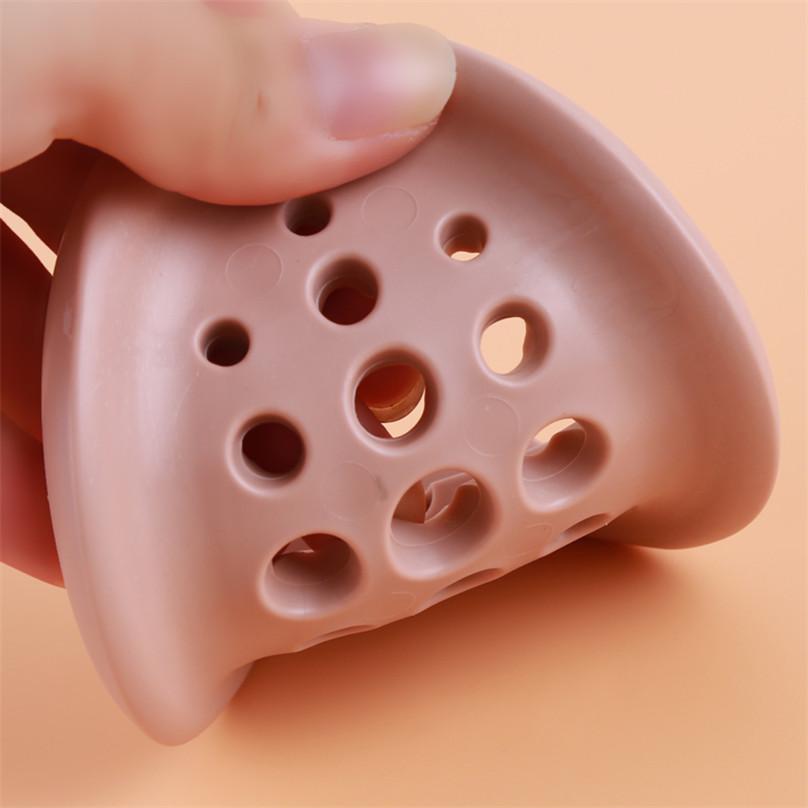 Мыльница со сливными отверстиями, ванная комната, силиконовый контейнер для хранения, подходит для мыла, зубных щеток, современный минималистичный поднос