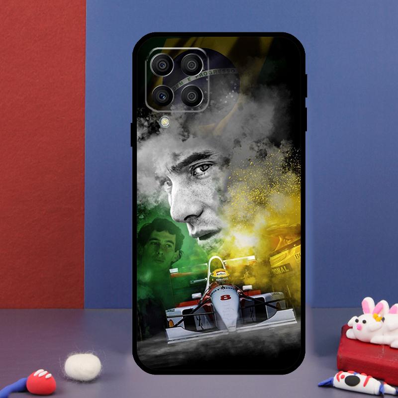 Чехол для телефона Ayrton Senna F1 для Samsung Galaxy M31 M51 M33 M13 M23 M53 M15 M55 M14 M34 M54 M20 M30s M32 M52