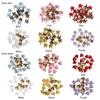 20Pcs 5/6mm Handmade Star Buckles Decor Sewing Accessories Love Buttons Buckles Doll Clothing