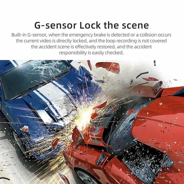 Автомобильный видеорегистратор 4k видеорегистратор видеорегистратор видеорегистратор 3,6 "HD циклическая запись видеорегистратор ночного видения видеорегистратор