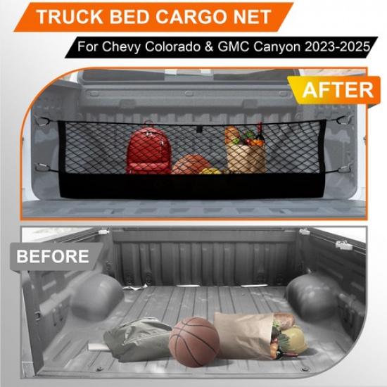 Fit For Ford Ranger 2024 2025 Accessories Envelope Truck Bed Cargo Organizer Net