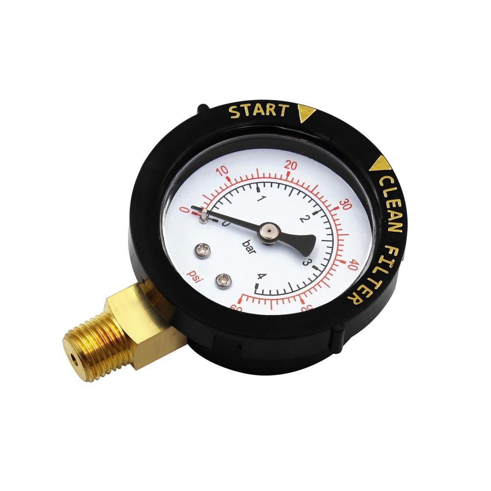 190058 Манометр 0-60 PSI Старт и Очистка Фильтра Манометр Давления Воды