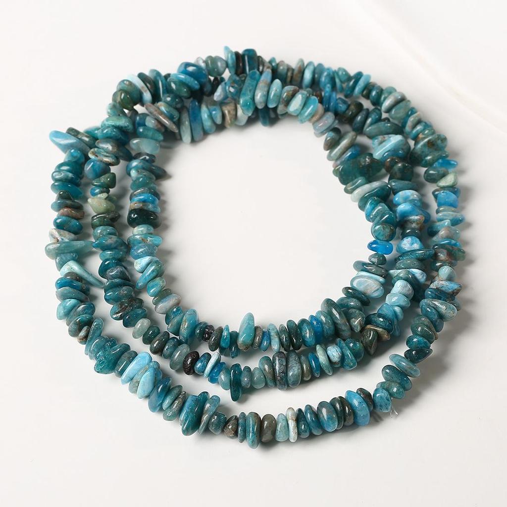 Ожерелье из натурального аметиста, 80 см - Полированные, Неправильные полоски для изготовления украшений и браслетов своими руками