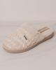 Тапочки с мехом Inblu EK2J 36 светло-бежевые