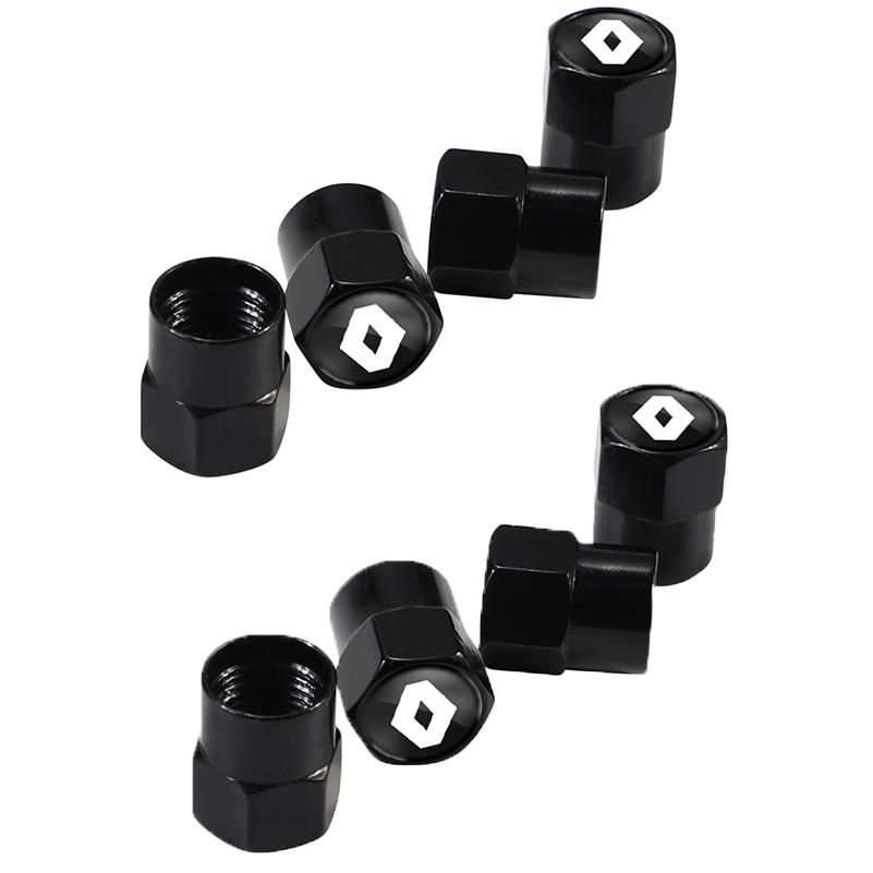 2026 Hot For Renault Hub Caps For Renault Megane 2 3 4 Twingo Clio Talisman Captur Traf 4Pcs/8Pcs Alloy Car Tire Valve Stem Air 