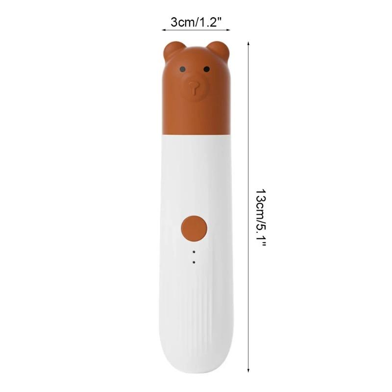 Электрическая USB-машинка для стрижки когтей собак, шлифовальная машинка для когтей питомцев, перезаряжаемая, триммер для когтей лап щенков и кошек, аксессуары для собак