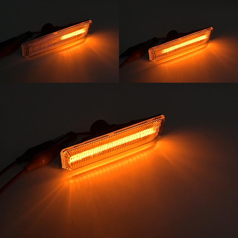 For Dynamic Led Side Marker Blinkers For BMW 3Series E36 Coupe Limousine Cabrio Compact Touring M3 E53 X5 SAV Alpina B3 B6 B8