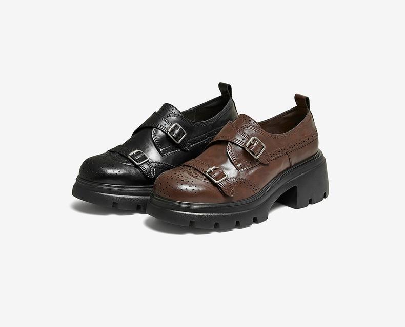 Bestu 26 Autumn Le Fu Shoes Fashion Trend Retro Academy Style Women's Shoes O9809CA6