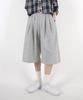 UMM Women'S Three-Tuck Wide Bermuda Shorts 3 Colors