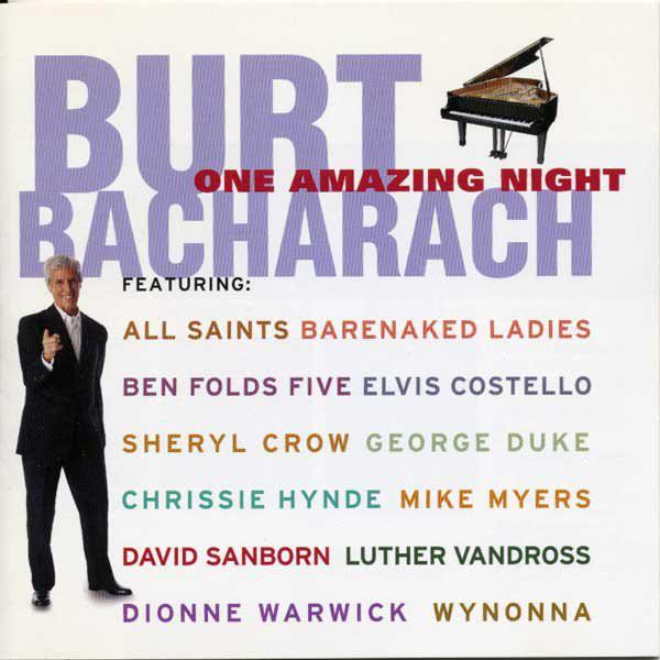 CD BURT BACHARACH, MIKE MYERS, NATALIE - Burt Bacharach: One Amazing Night N2K10008 n2k 1998 US Pop Used