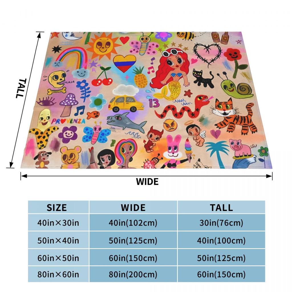 Manana Sera Bonito Karol G Одеяла Флис Текстильный Декор Портативные Супер Мягкие Пледы для Домашнего Дивана Покрывало