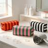Dustproof Hair Dryer Storage Bag Stripe Cosmetic Bag Curler Storage Bag  Hair Tools Storage