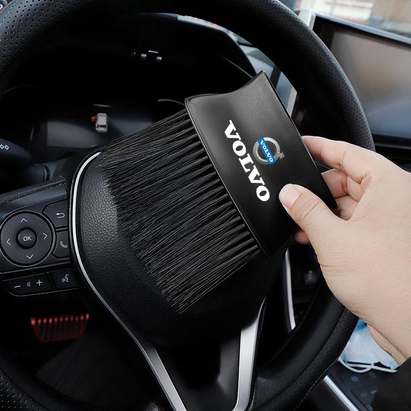 Car Dust Soft Brush Removal Air Vents Cleaning Accessories For Volvo XC90 V90 V60 XC60 V40 S80 S60 S90 C40 XC40 V70 XC70 C30 C70