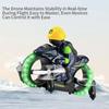 2.4G Remote Control RC Flying Motorcycle Night LED Lights Land Air Dual-Use Toy  Land Air Play