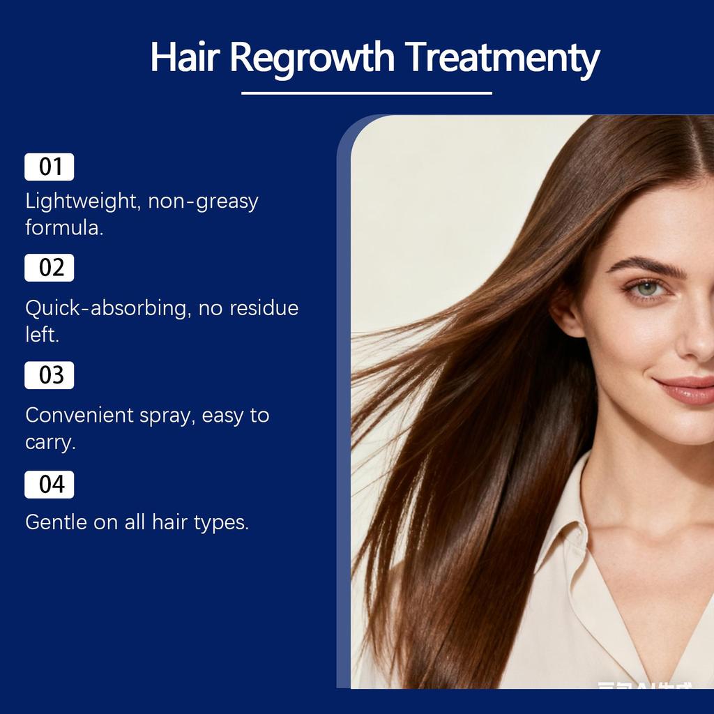 Миноксидил 6% Быстродействующий спрей для роста волос для мужчин и женщин