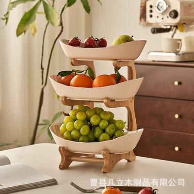 Фруктовая тарелка Пластиковая тарелка для закусок Креативная современная корзина для сухофруктов Конфетница Подставка для торта десертные подносы fruteros de cocina