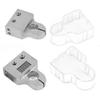 2pcs Car Battery Terminal Connectors with Voltmeter Real Time Monitoring 0/4/8 AWG Gauge Clear Cover