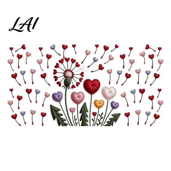 Winter Holiday Party Favors UV Transfer Stickers for Glass Cups DIY Waterproof Rub Peel And Stick on Decals Easy to Apply Creative Personalized