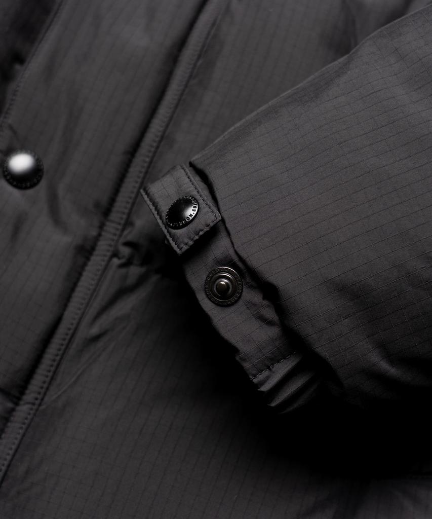 Edinburgh Club Corduroy Heavy Down Jumper [Black]