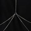 Gold Silver Sexy Slave Harness Bikini Bra Chest Belly Waist Beach Jewelry Body Chain
