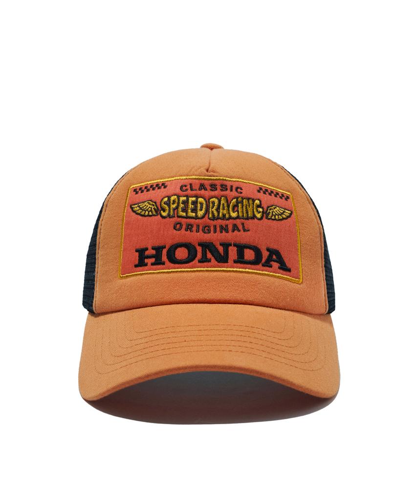 PHYPS МОТОЦИКЛ Honda Speed Racing Сетчатая кепка Оранжевая
