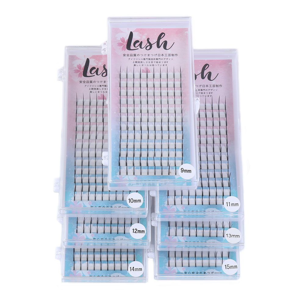 Long Lasting Premade Volume Fan Eyelashes Natural Long A Shape&Volume Cluster Eyelashes Extension