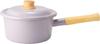 Fuji Enamel Cotton Plus Saucepan, 18cm, Purple, CTP-18S.PU